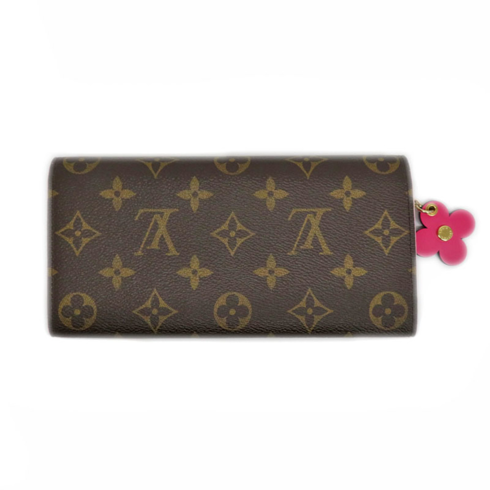 Louis Vuitton Wallet Brown Emily Portefeuille